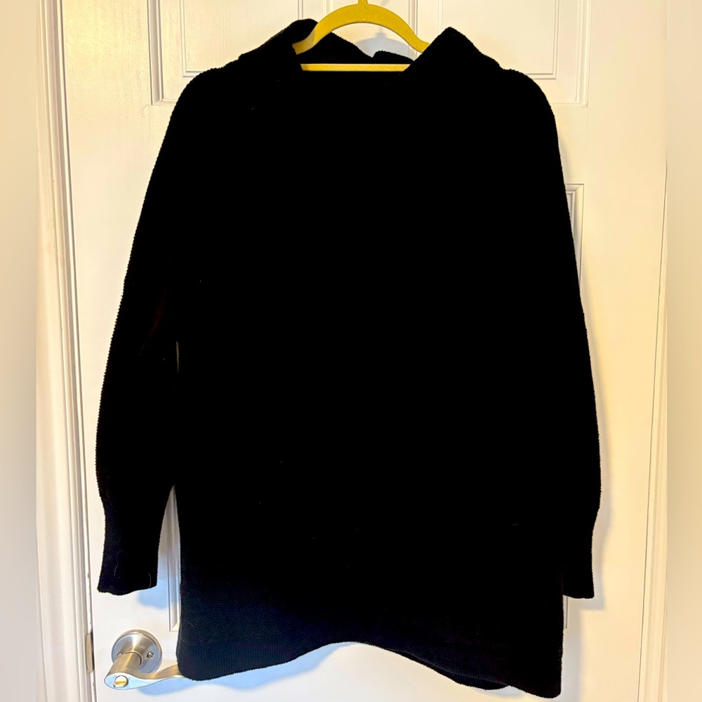 Free People Black Ottoman Sweater